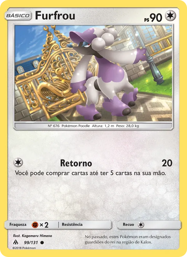 Furfrou Luz Proibida 99/131