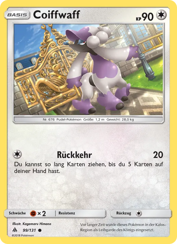 Coiffwaff Grauen Der Lichtfinsternis 99/131
