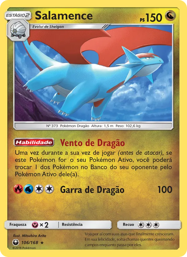 Salamence Tempestade Celestial 106/168