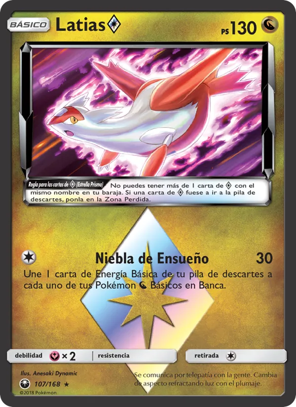 Latias ◇ Tormenta Celestial 107/168