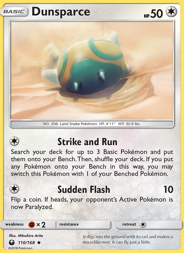 Dunsparce Celestial Storm 110/168