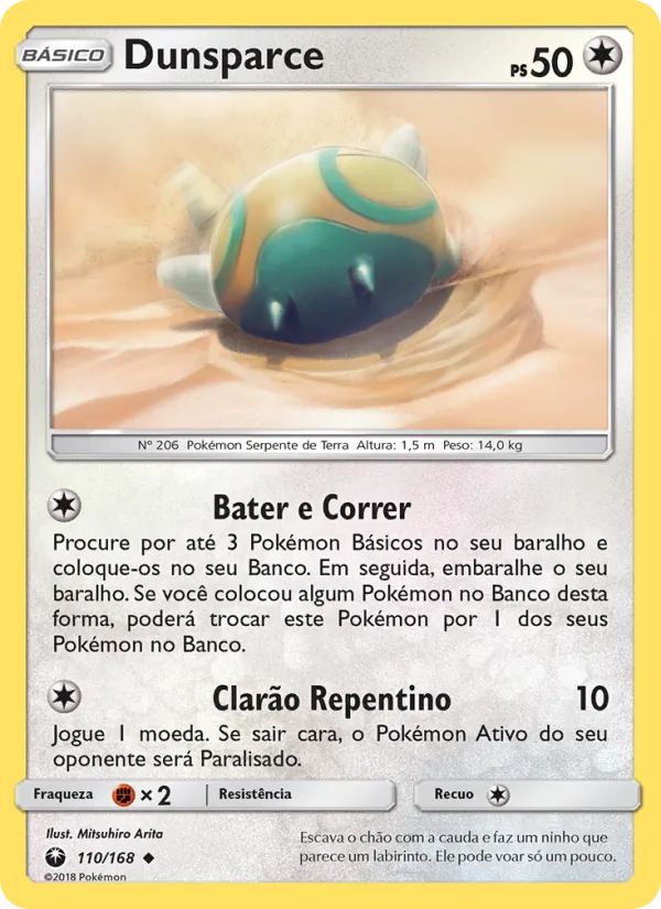 Dunsparce Tempestade Celestial 110/168