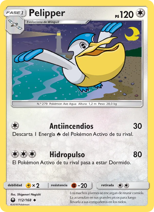 Pelipper Tormenta Celestial 112/168