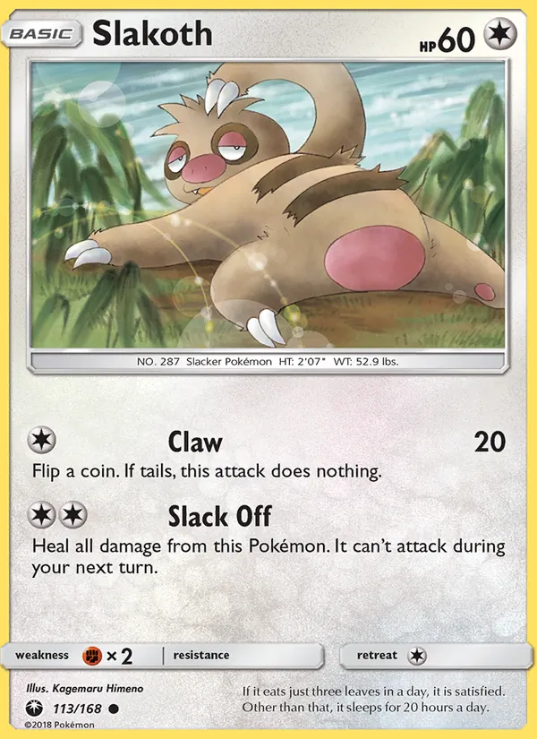 Slakoth Celestial Storm 113/168