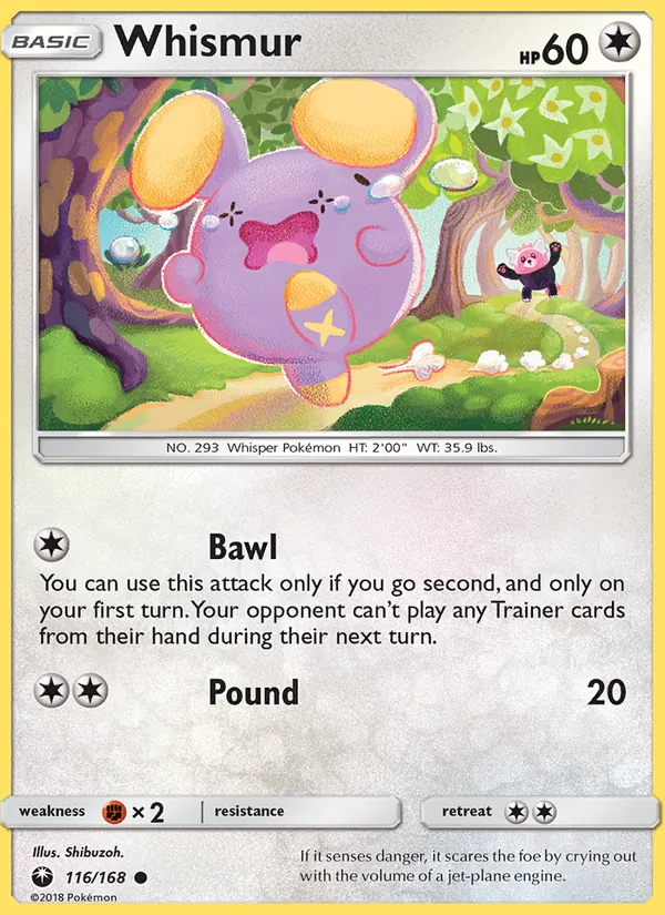 Whismur Celestial Storm 116/168