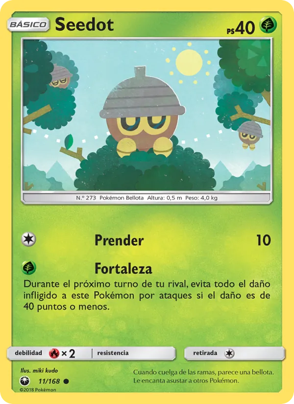 Seedot Tormenta Celestial 11/168