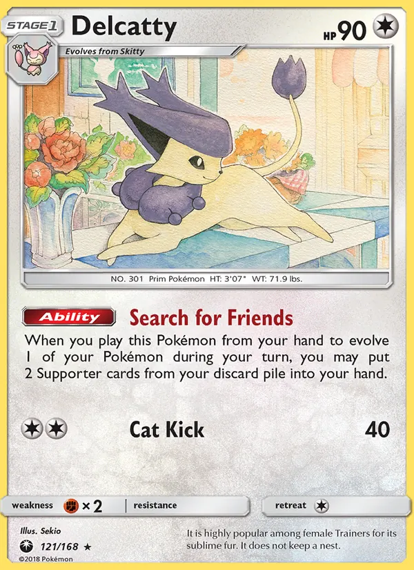 Delcatty Celestial Storm 121/168