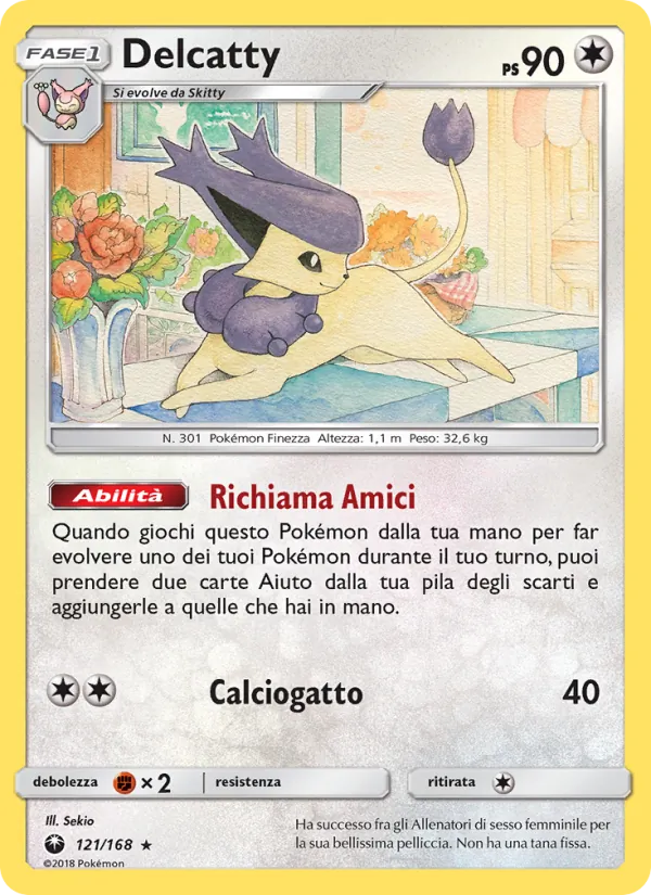 Delcatty Tempesta Astrale 121/168