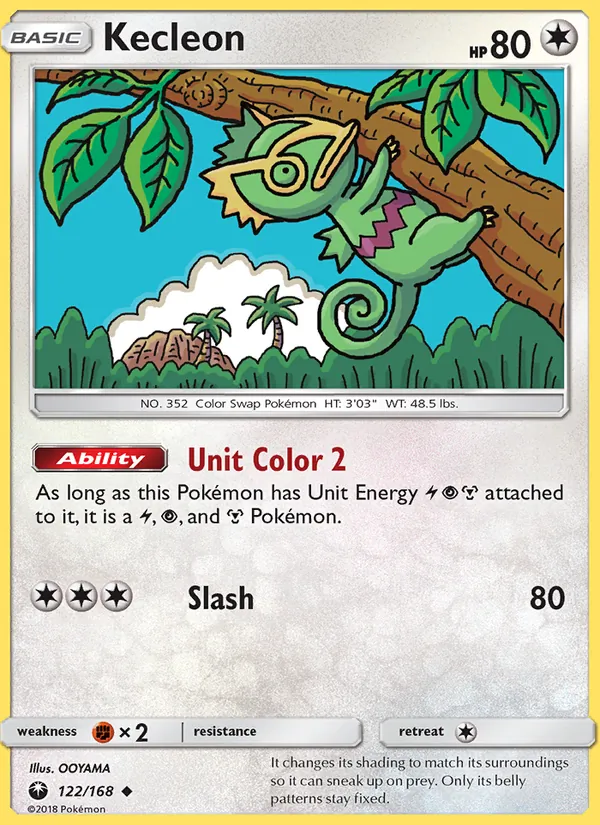 Kecleon Celestial Storm 122/168