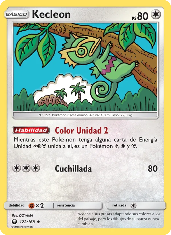 Kecleon Tormenta Celestial 122/168