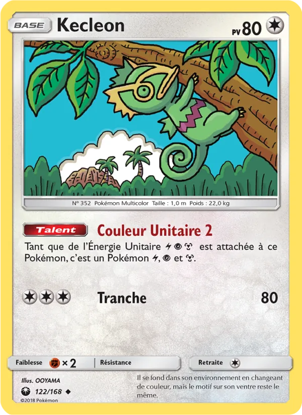 Kecleon Tempête Céleste 122/168