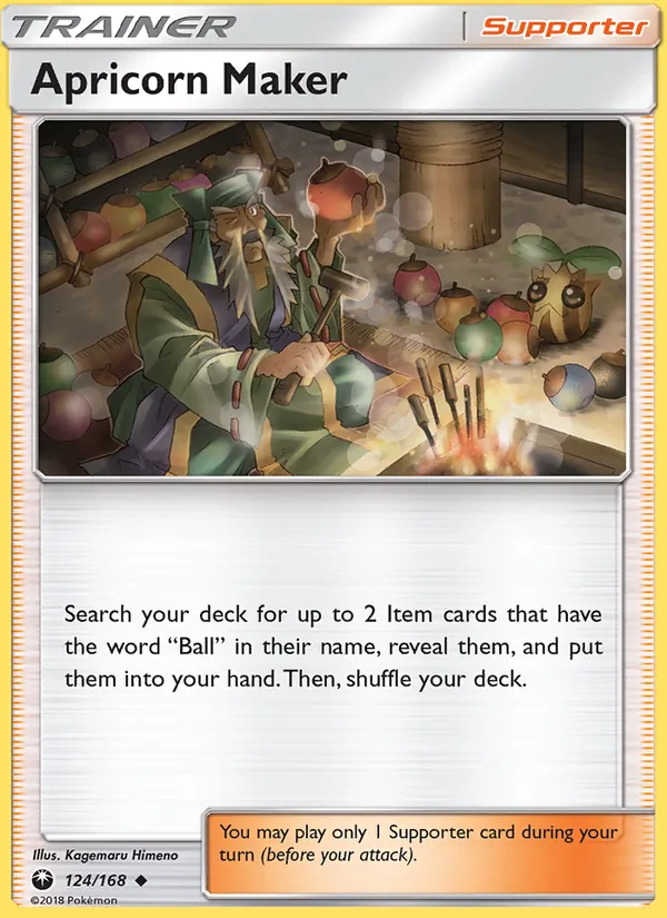 Apricorn Maker Celestial Storm 124/168