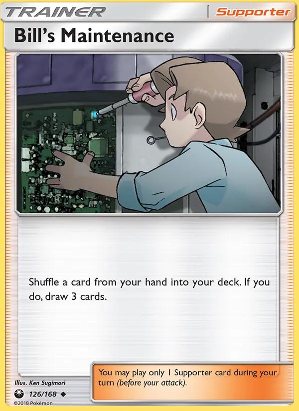 Bill’s Maintenance Celestial Storm 126/168