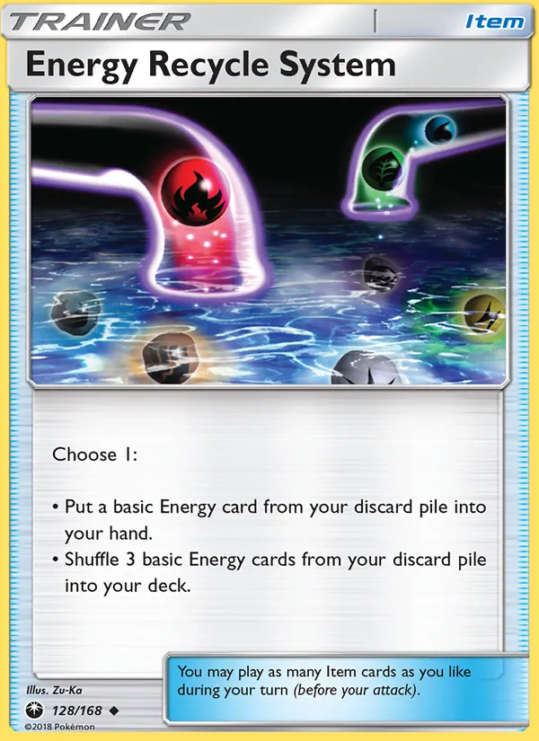 Energy Recycle System Celestial Storm 128/168