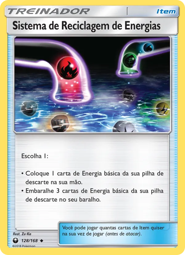 Sistema de Reciclagem de Energias Tempestade Celestial 128/168