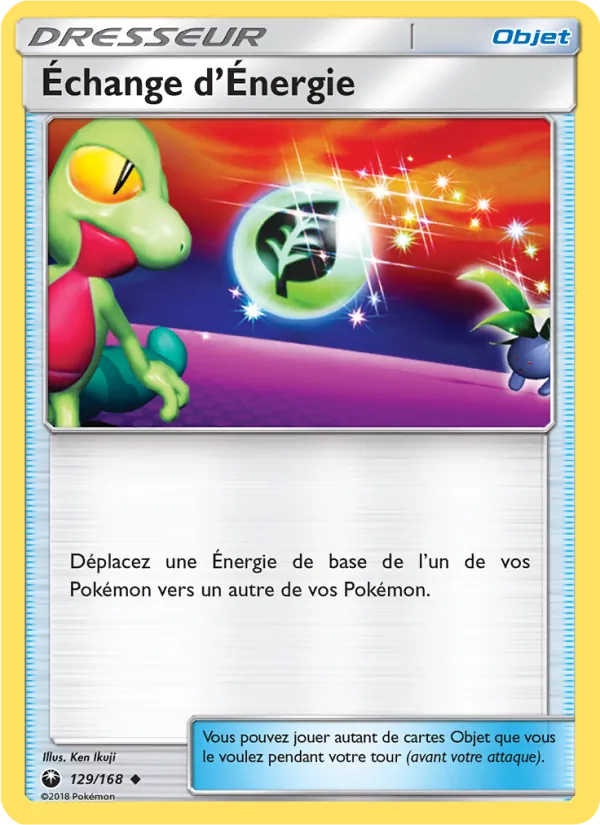 Échange d’Énergie Tempête Céleste 129/168