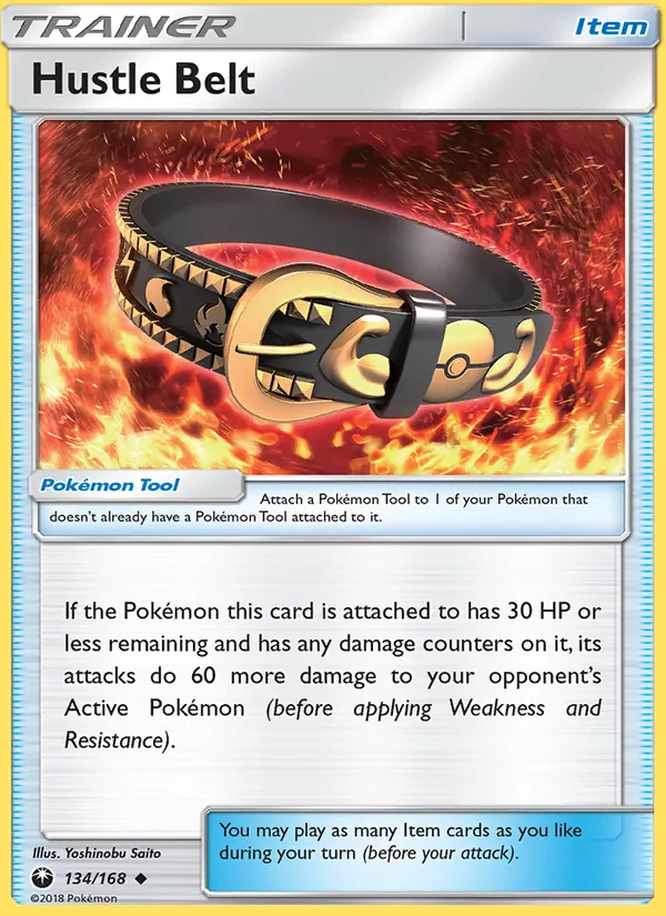 Hustle Belt Celestial Storm 134/168