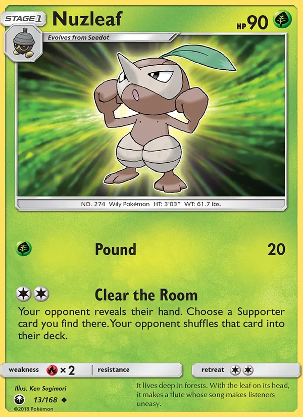 Nuzleaf Celestial Storm 13/168