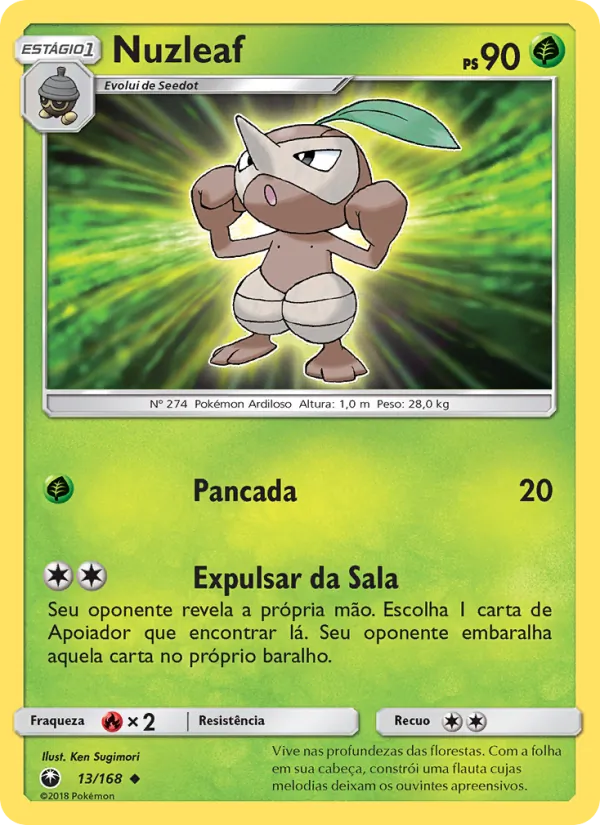 Nuzleaf Tempestade Celestial 13/168