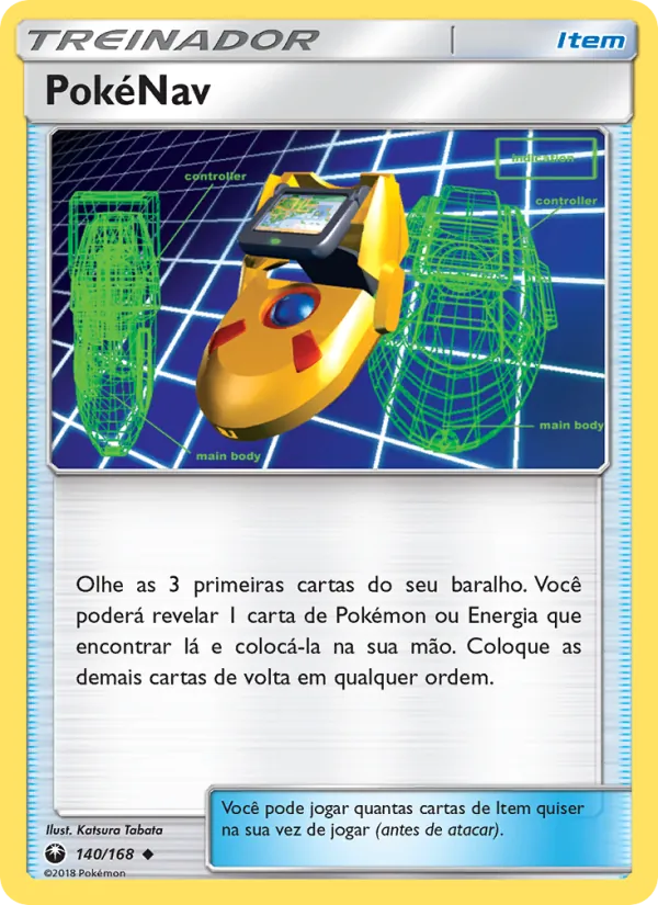 PokéNav Tempestade Celestial 140/168