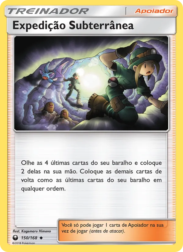 Expedição Subterrânea Tempestade Celestial 150/168