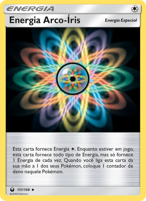 Energia Arco-Íris Tempestade Celestial 151/168