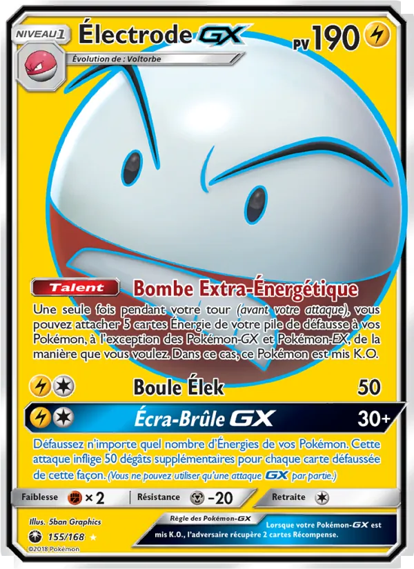 Électrode GX Tempête Céleste 155/168