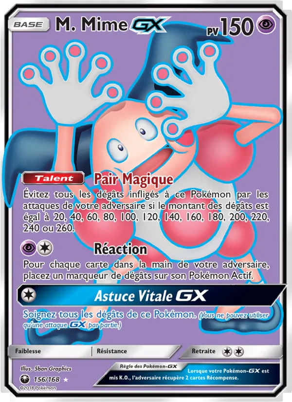 M. Mime GX Tempête Céleste 156/168