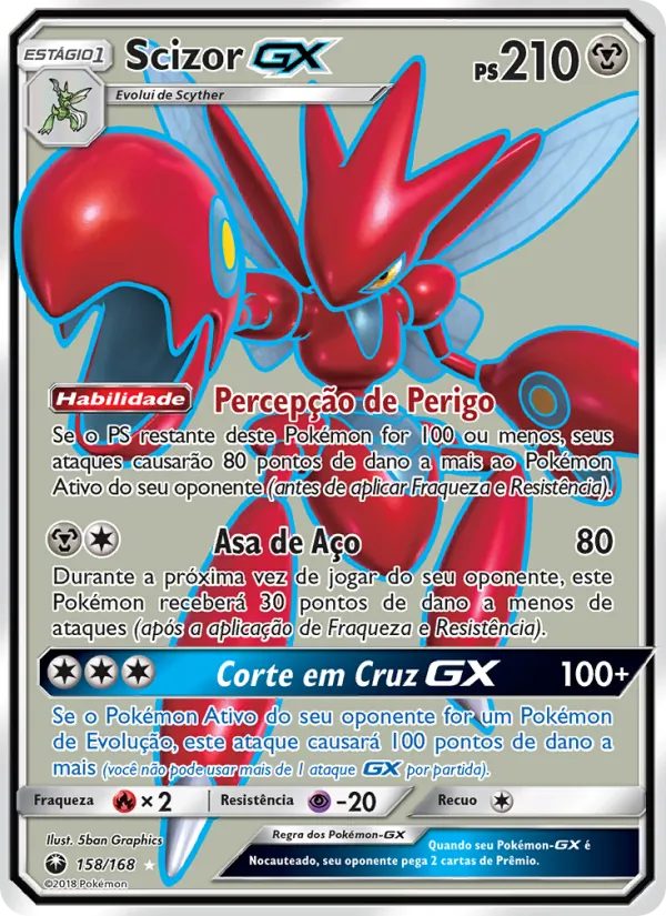 Scizor GX Tempestade Celestial 158/168
