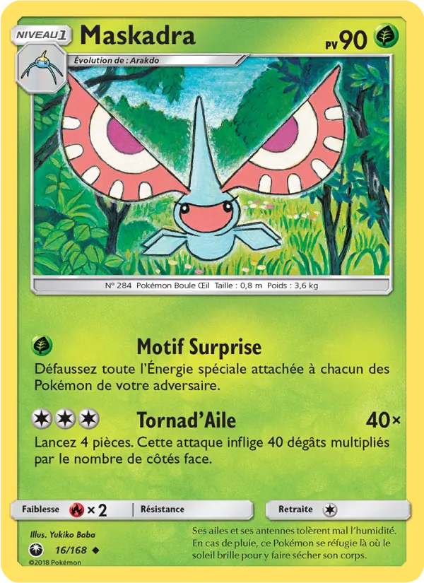 Maskadra Tempête Céleste 16/168