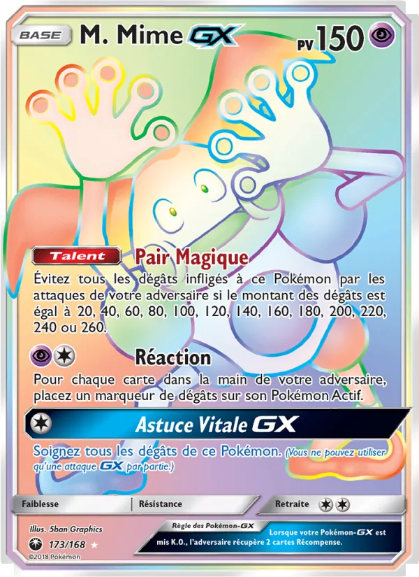 M. Mime GX Tempête Céleste 173/168