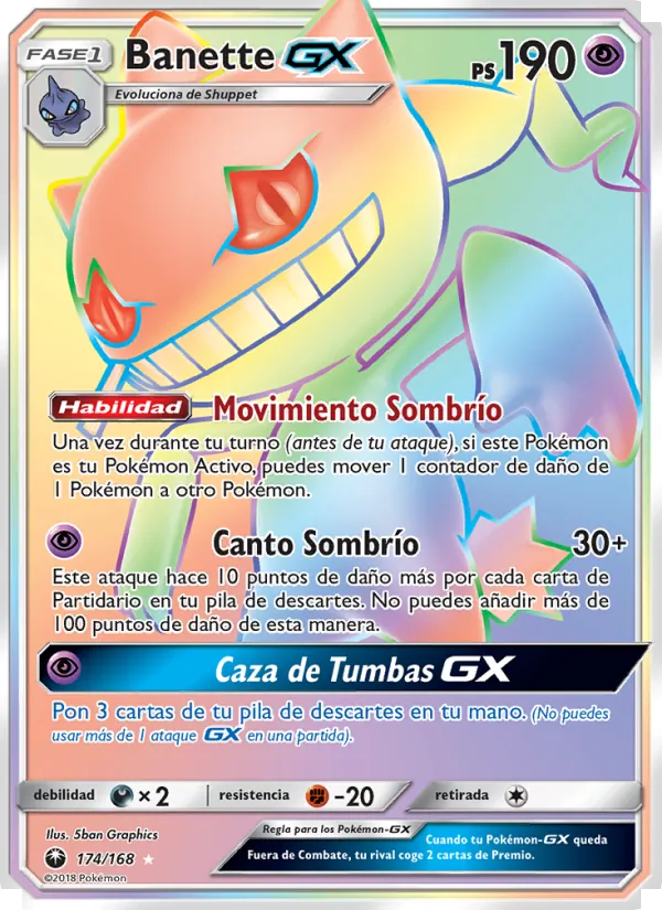 Banette GX Tormenta Celestial 174/168