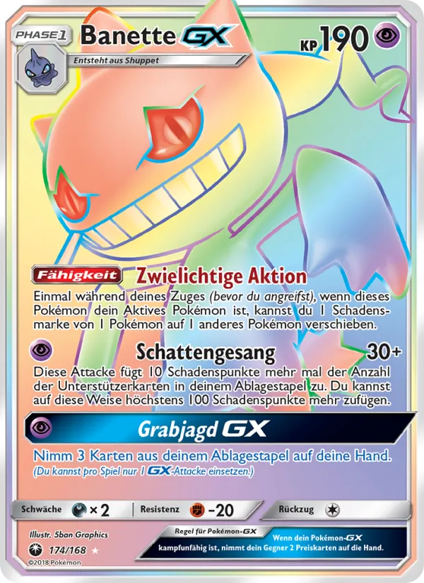 Banette GX Sturm Am Firmament 174/168