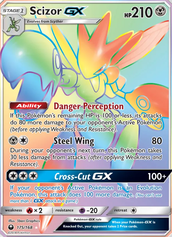 Scizor GX Celestial Storm 175/168