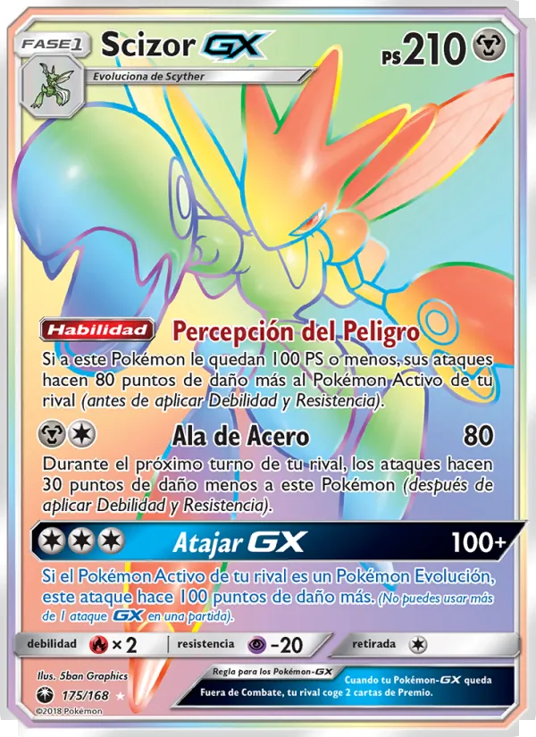 Scizor GX Tormenta Celestial 175/168