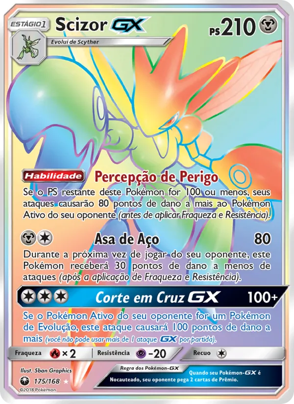 Scizor GX Tempestade Celestial 175/168