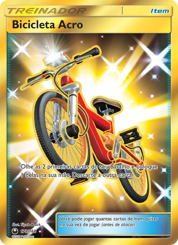 Bicicleta Acro Tempestade Celestial 178/168