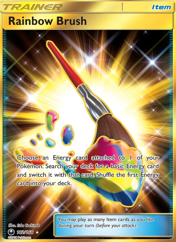 Rainbow Brush Celestial Storm 182/168