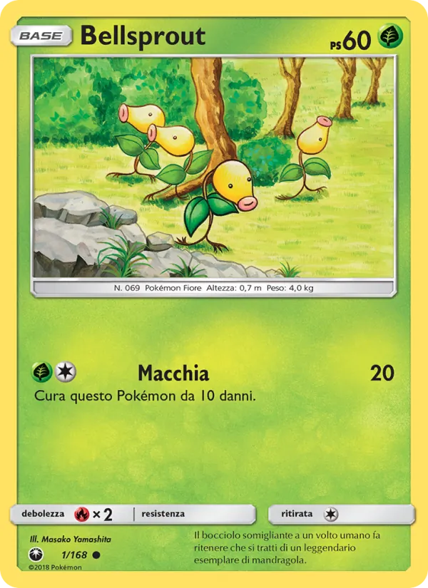 Bellsprout Tempesta Astrale 1/168