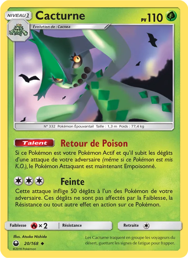 Cacturne Tempête Céleste 20/168