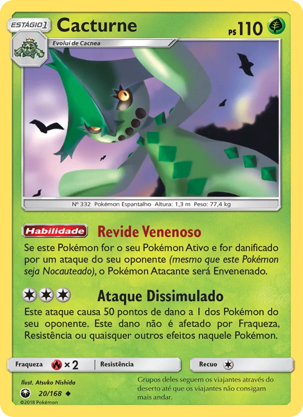 Cacturne Tempestade Celestial 20/168