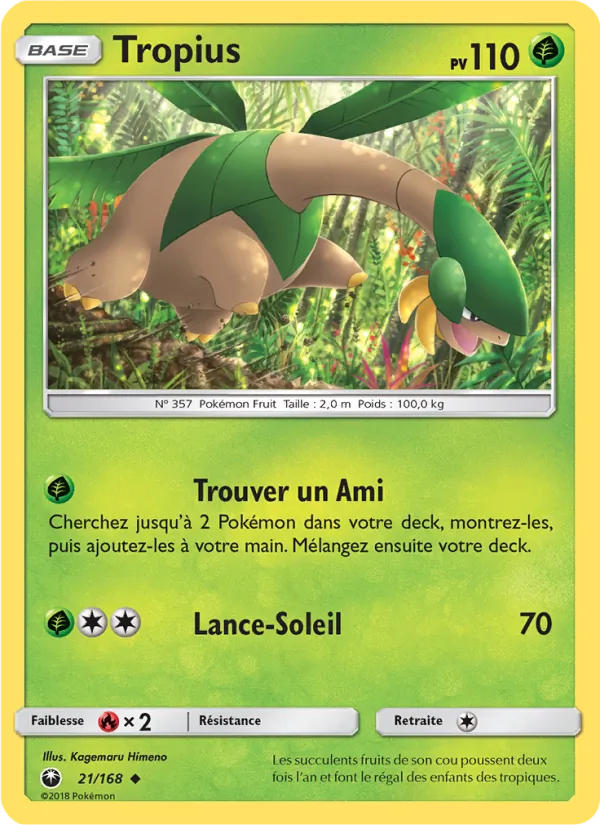 Tropius Tempête Céleste 21/168