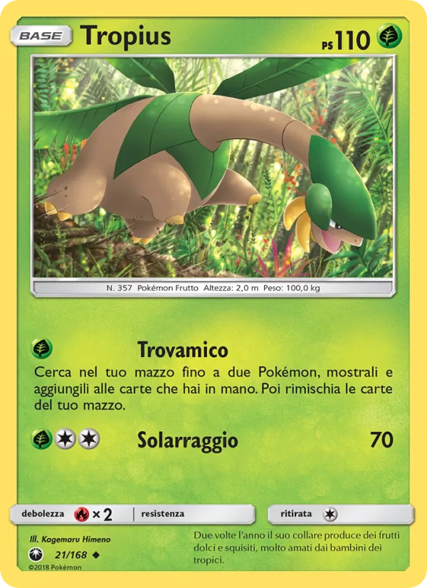 Tropius Tempesta Astrale 21/168