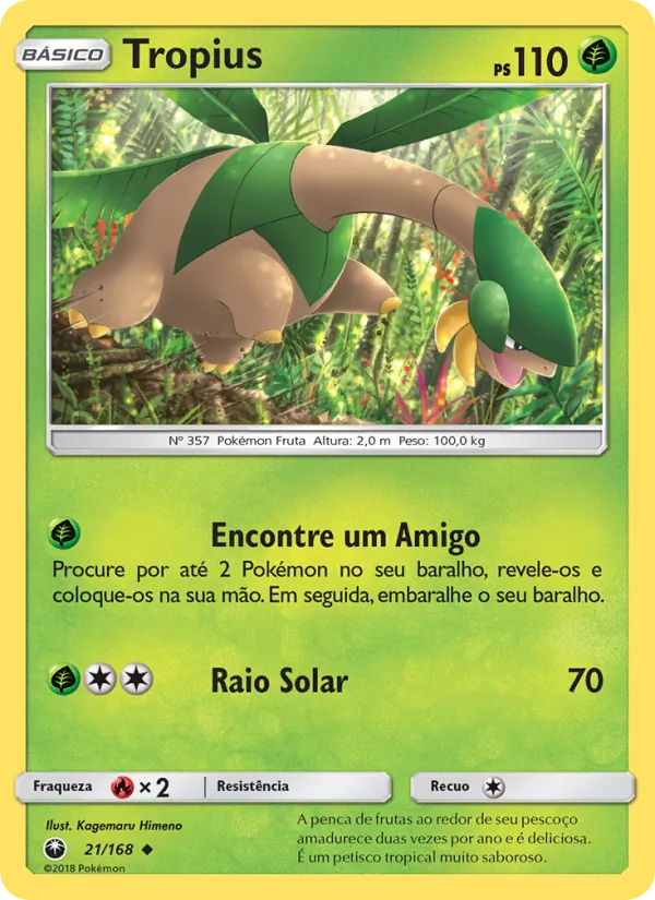 Tropius Tempestade Celestial 21/168