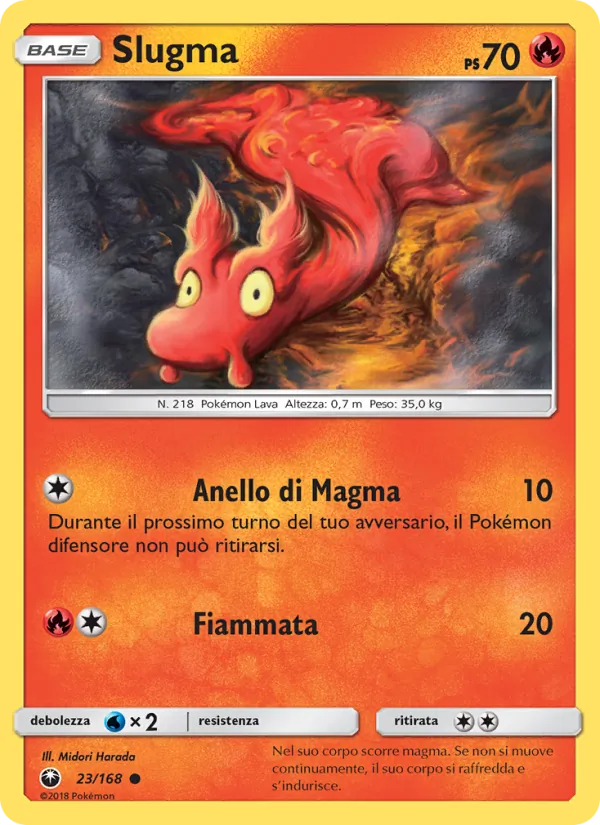 Slugma Tempesta Astrale 23/168