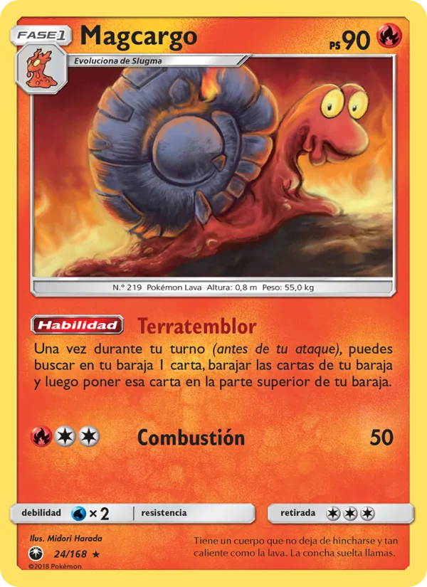 Magcargo Tormenta Celestial 24/168