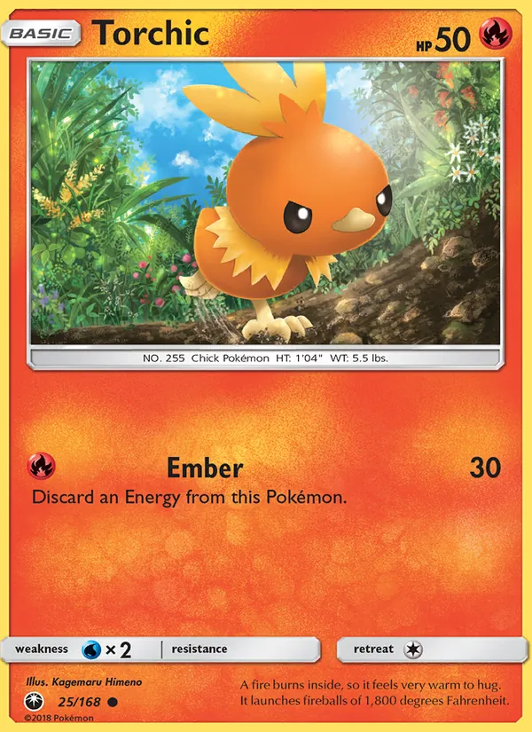 Torchic Celestial Storm 25/168