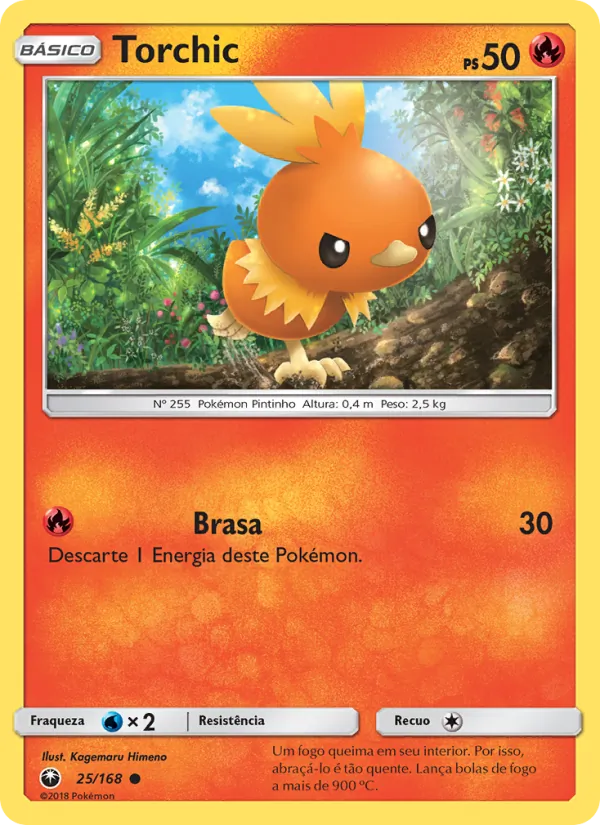 Torchic Tempestade Celestial 25/168