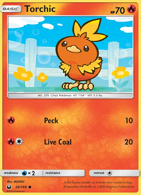 Torchic Celestial Storm 26/168