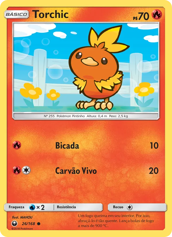 Torchic Tempestade Celestial 26/168